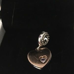 PANDORA Dangle Charm Part of My Heart